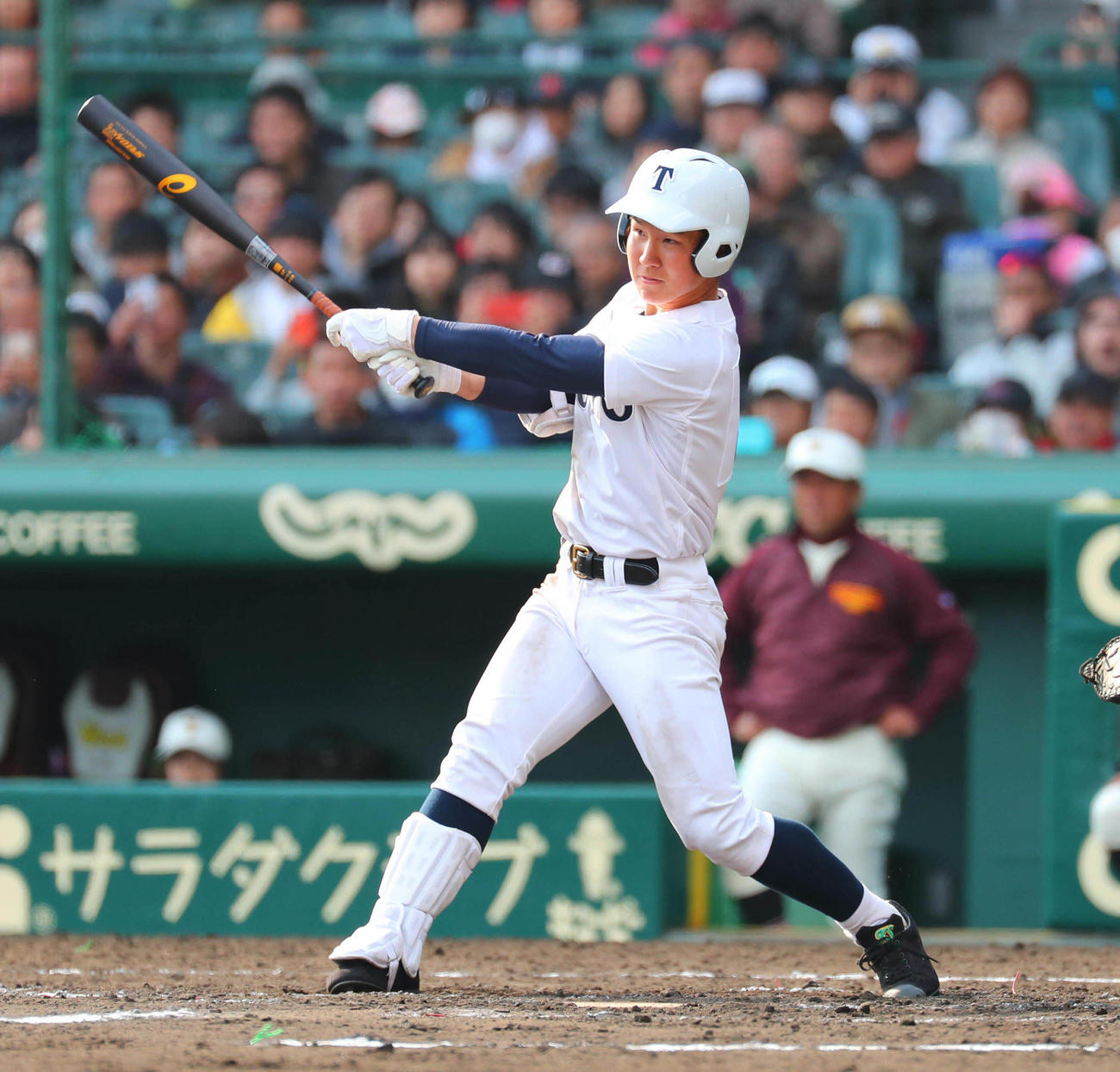 東邦時代の松井涼太（2019年3月26日撮影）
