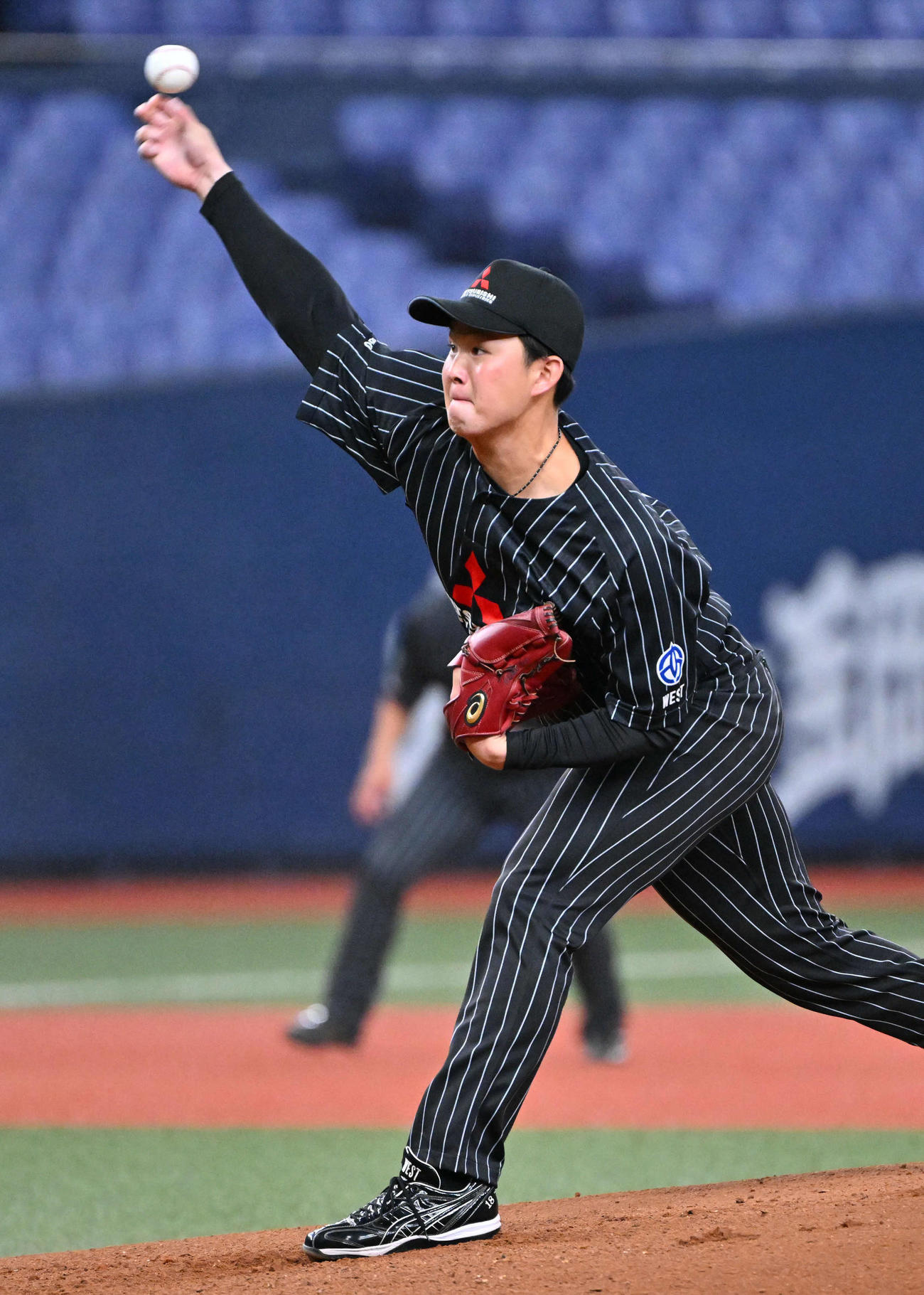 三菱重工West・竹田祐（2022年11月撮影）