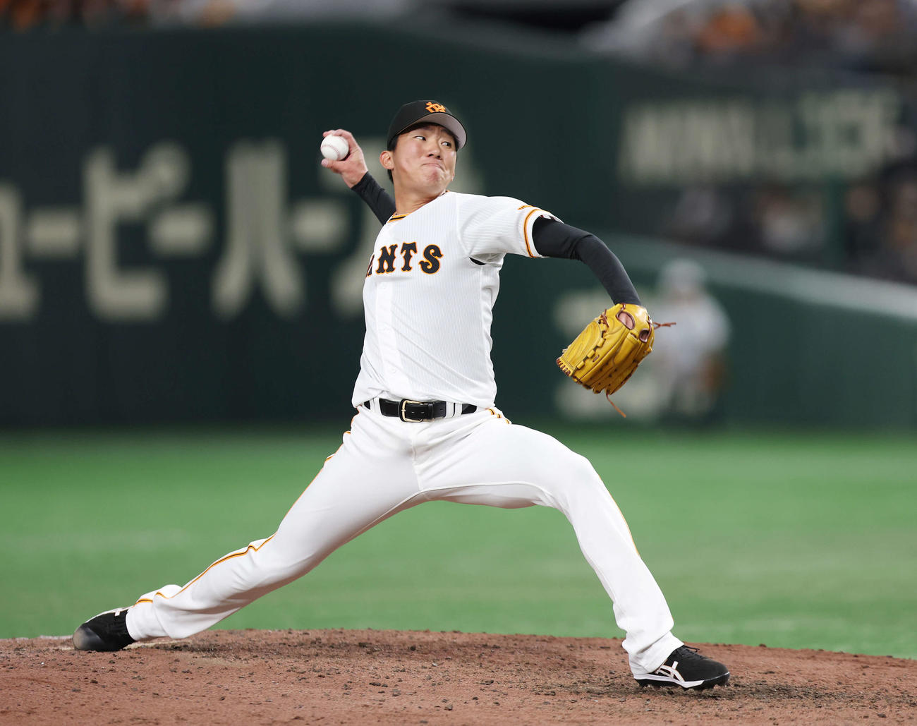 巨人田中千晴（2023年4月28日撮影）