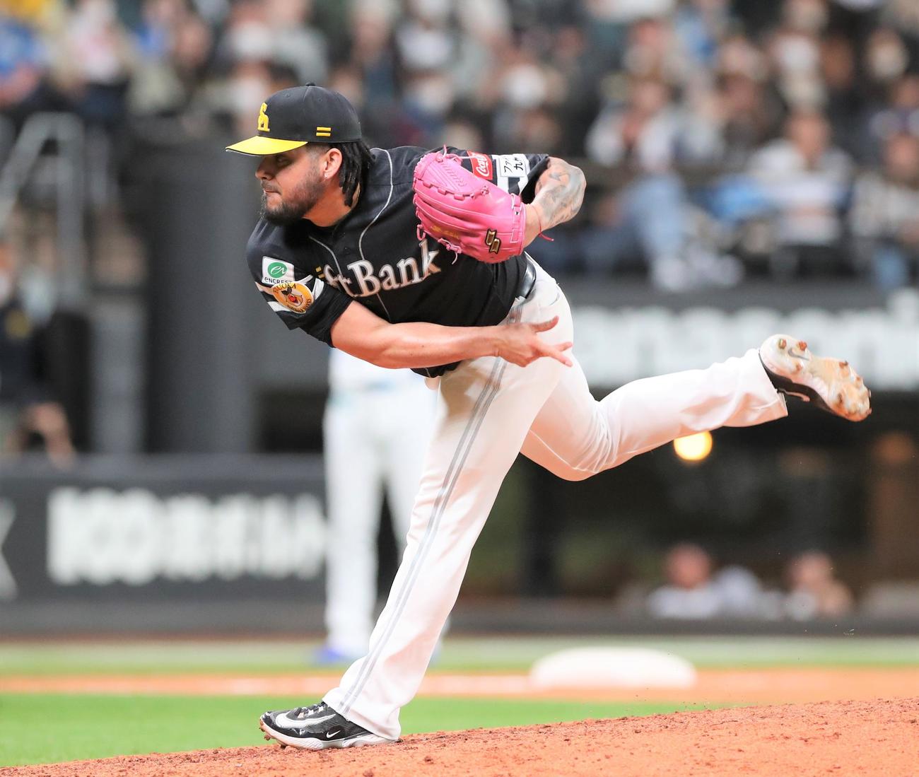 ソフトバンクのオスナ（2023年5月24日撮影）