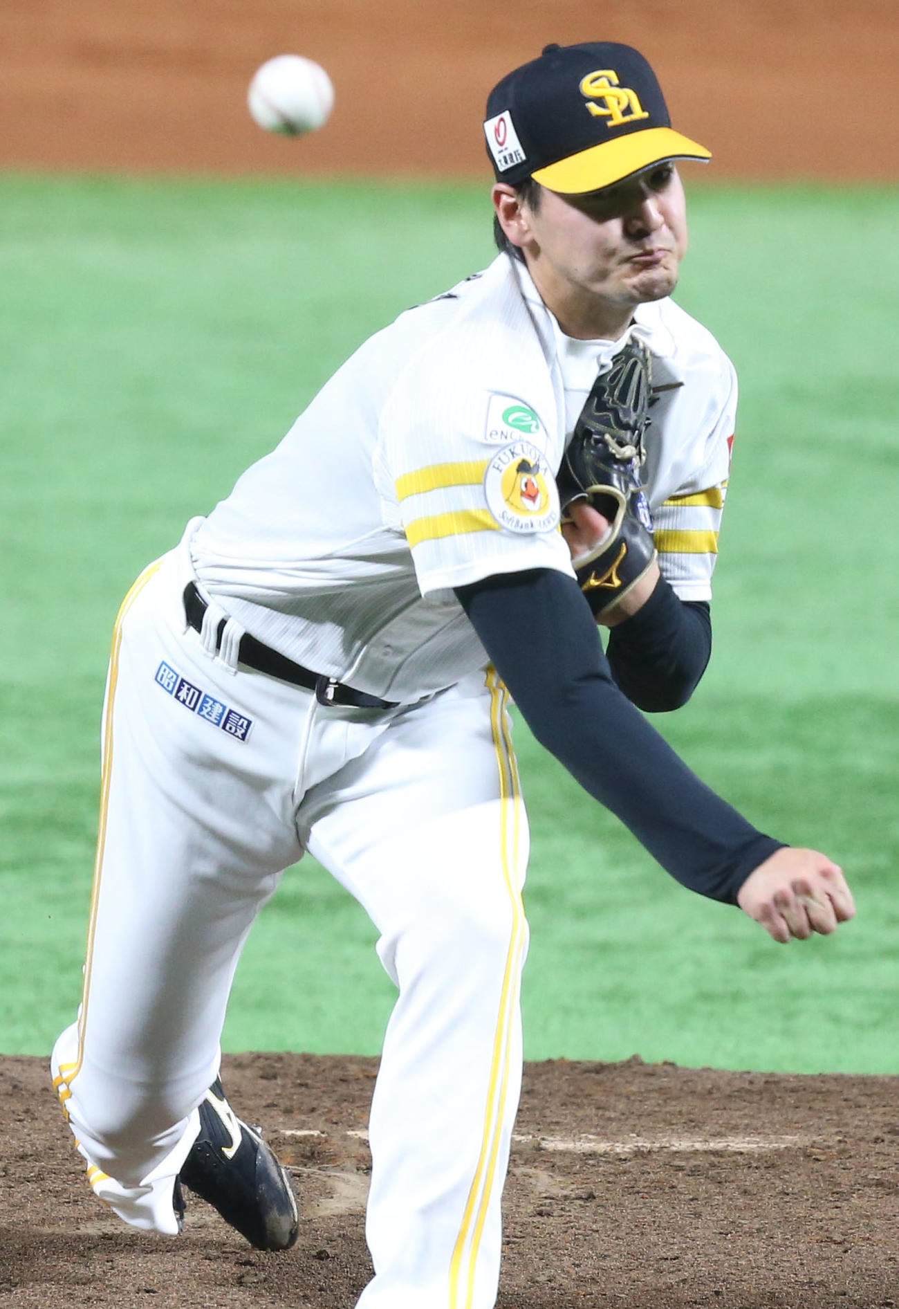 ソフトバンク有原（2023年5月18日撮影）