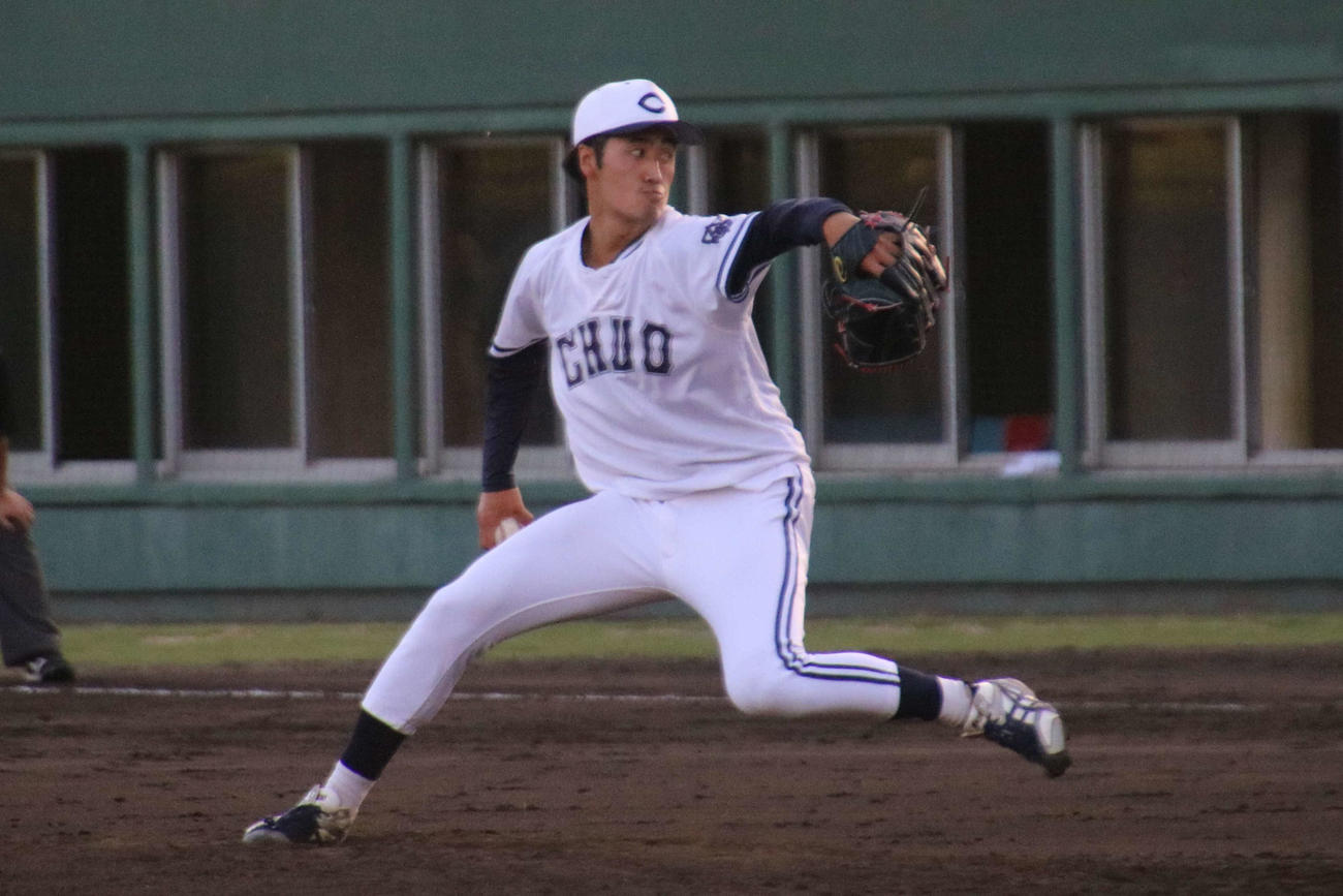 中大・西舘勇陽（2023年5月24日撮影）