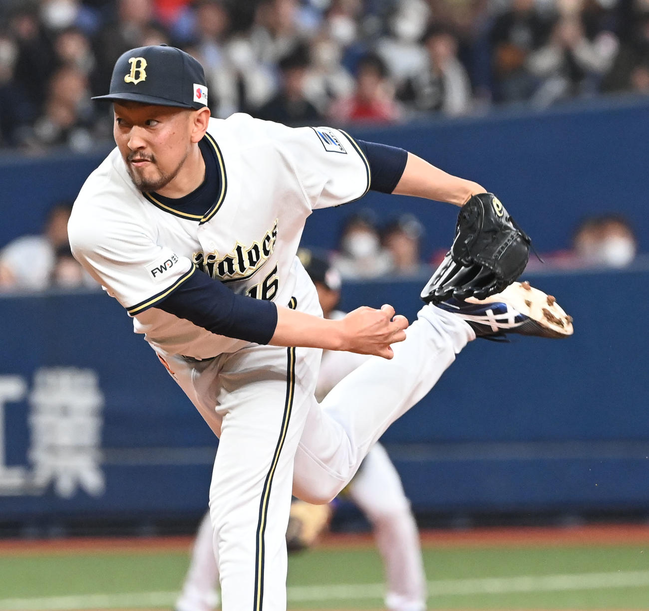 オリックス平野佳寿（2023年4月28日撮影）