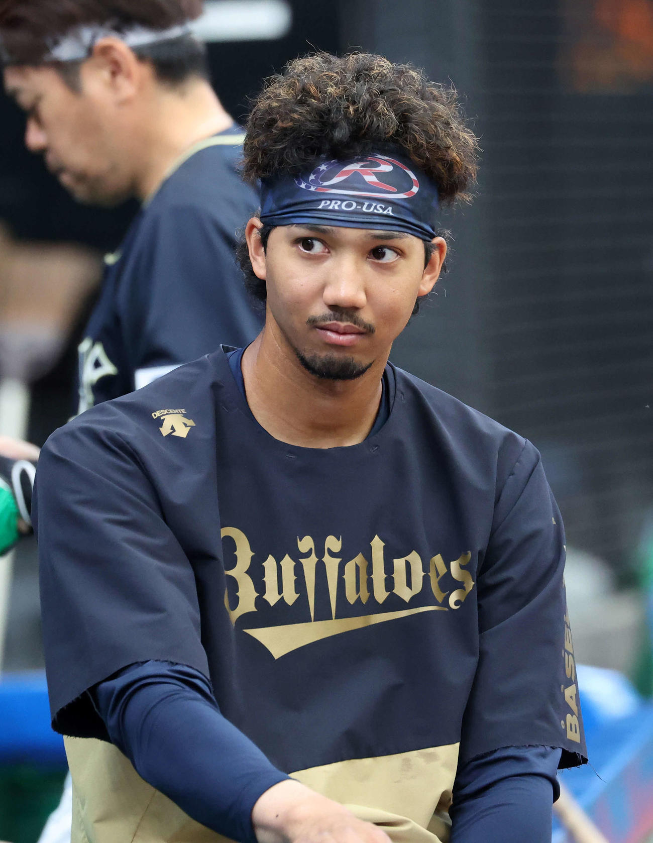 西武対オリックス　練習に参加したオリックス宗（撮影・鈴木正人）