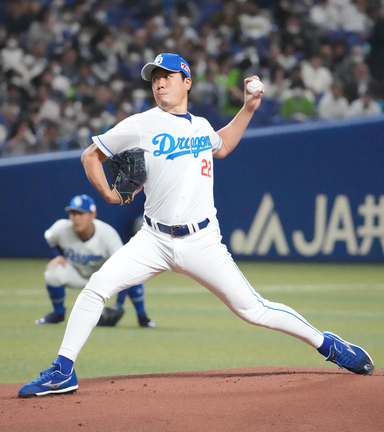 中日大野雄大（2023年4月4日撮影）