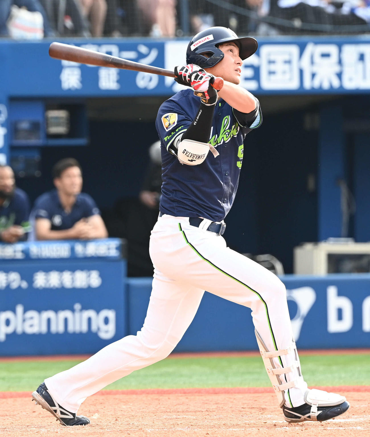 ヤクルト川端慎吾（2023年5月21日撮影）