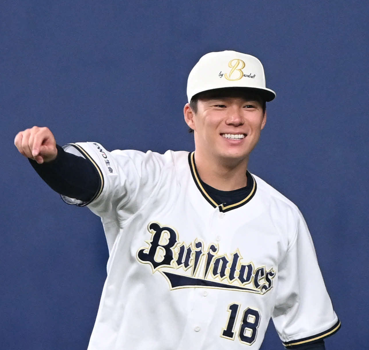 オリックス山本由伸（2023年4月20日撮影）