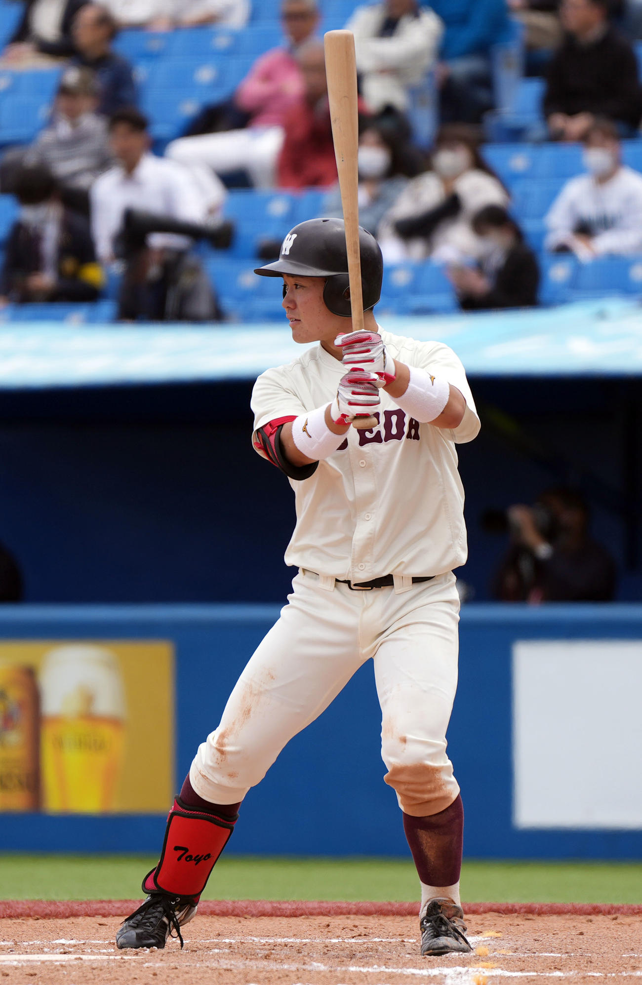 早大・尾瀬雄大（2023年4月22日撮影）