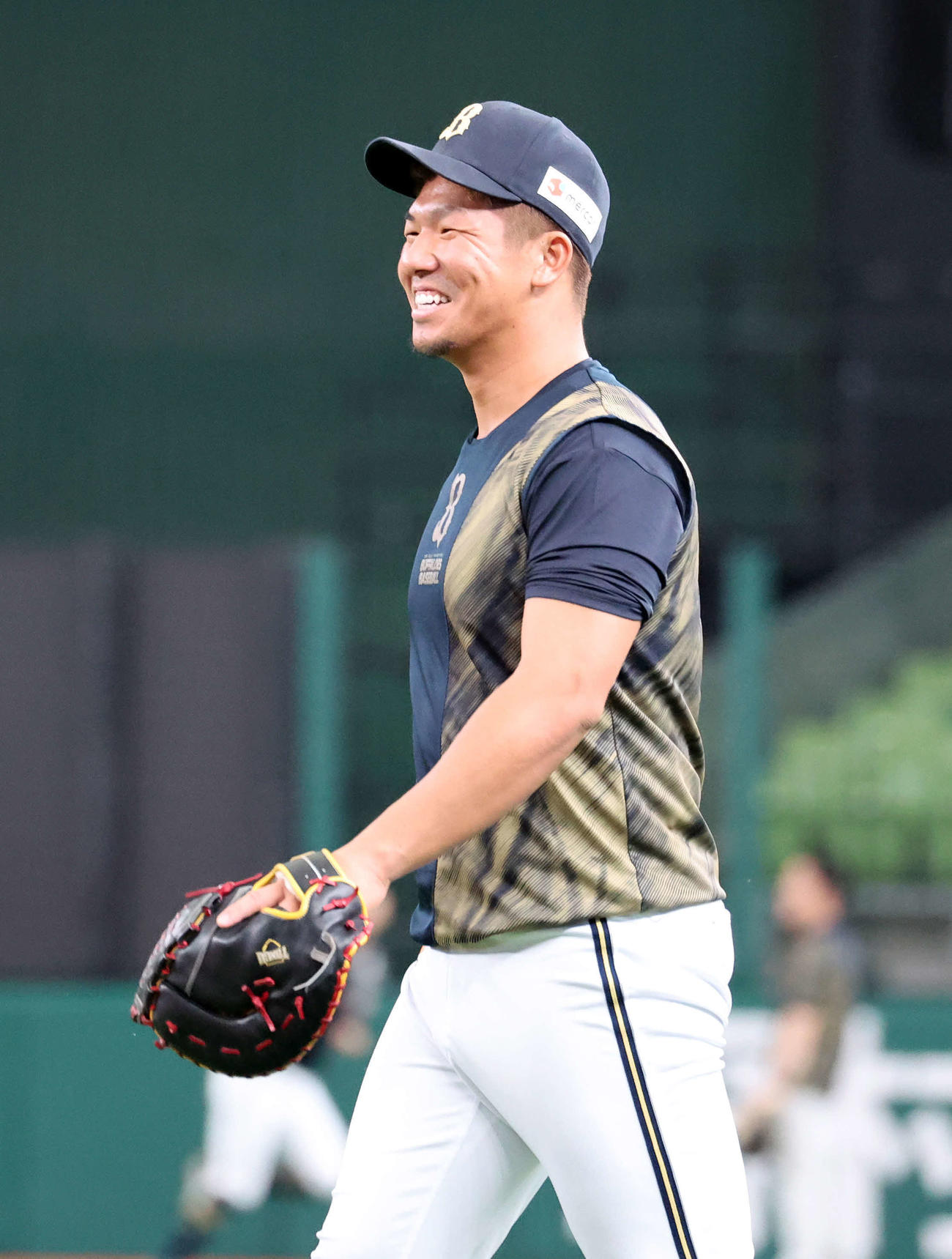 オリックス頓宮裕真（2023年5月26日撮影）