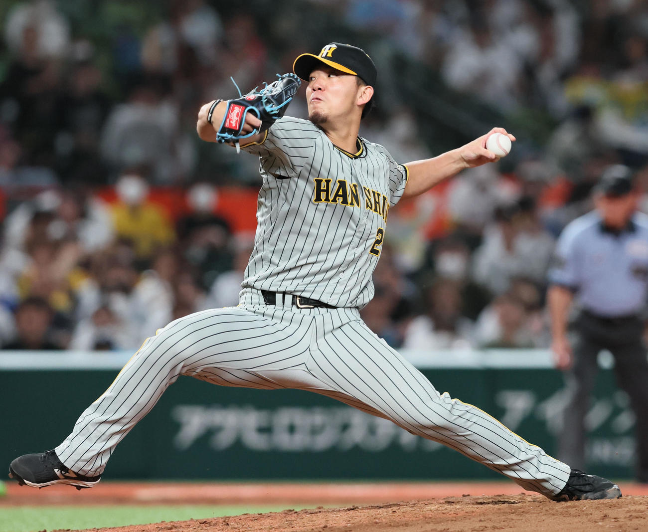西武対阪神　西武戦に先発する伊藤将（撮影・加藤哉）