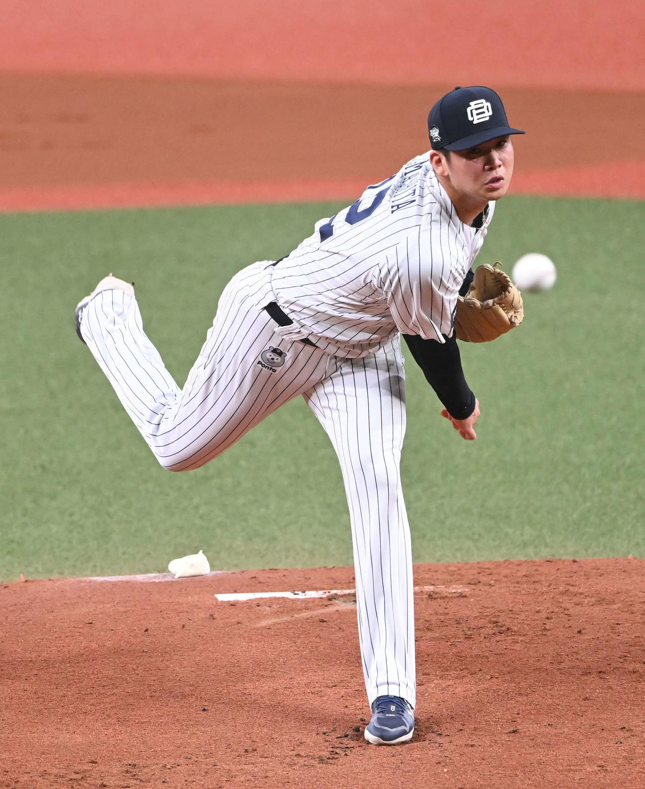 オリックス対広島　オリックス先発の山下（撮影・和賀正仁）