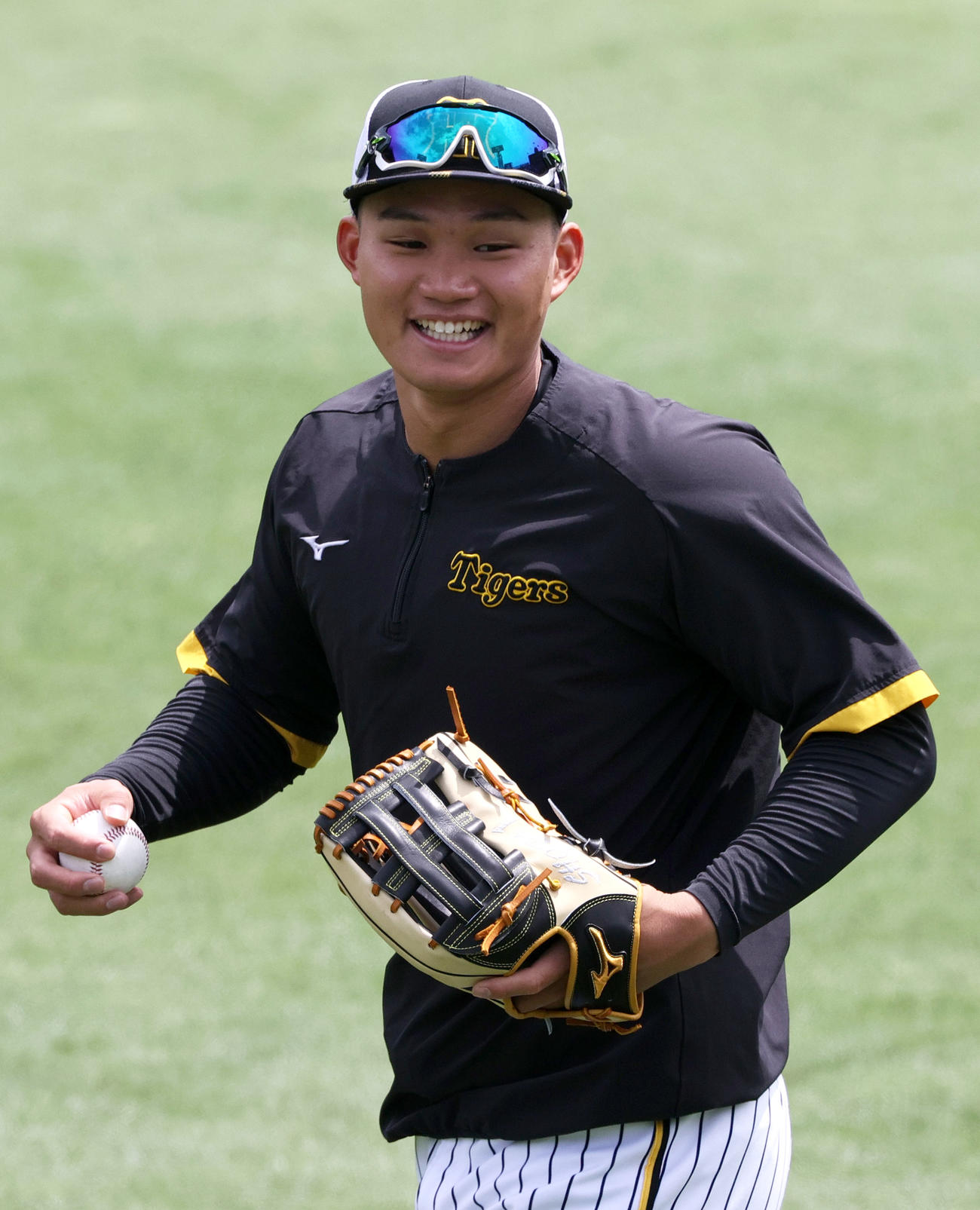 阪神森下翔太（2023年5月28日撮影）