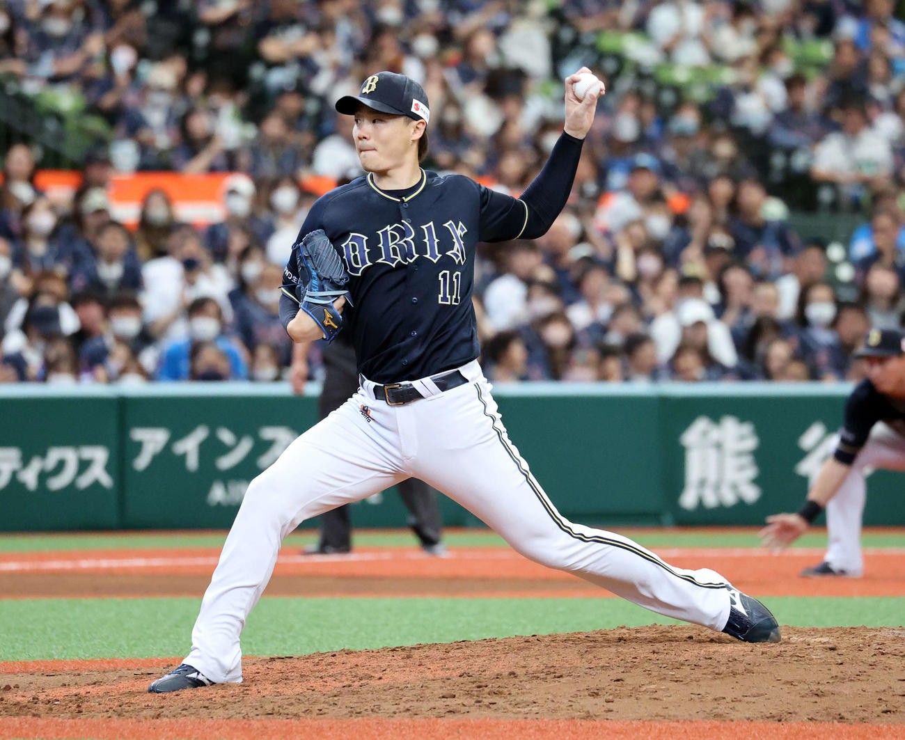 オリックス山崎福也（2023年5月27日撮影）
