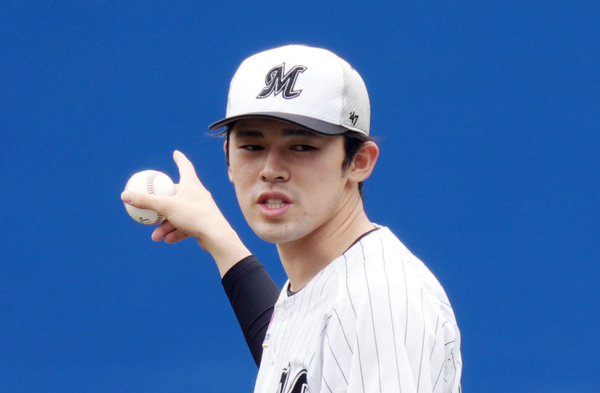ロッテ佐々木朗希（23年5月撮影）