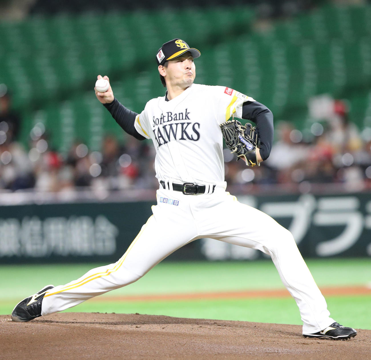 ソフトバンク有原航平（2023年5月18日撮影）