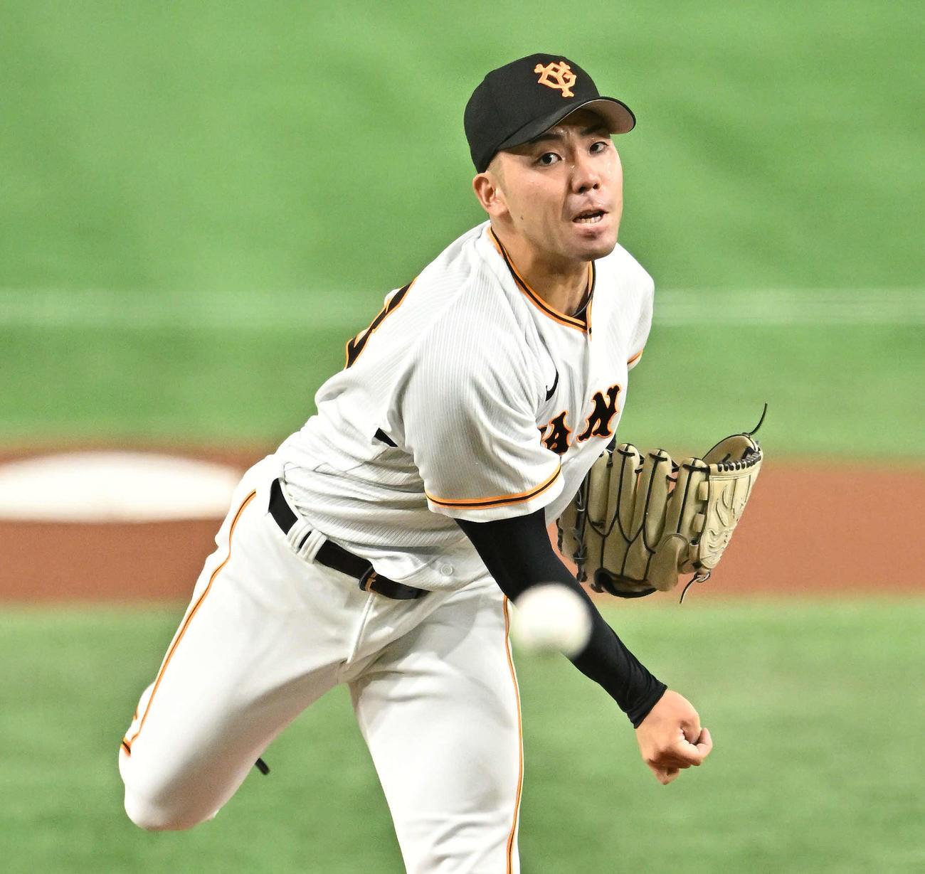 巨人松井颯（2023年6月4日撮影）