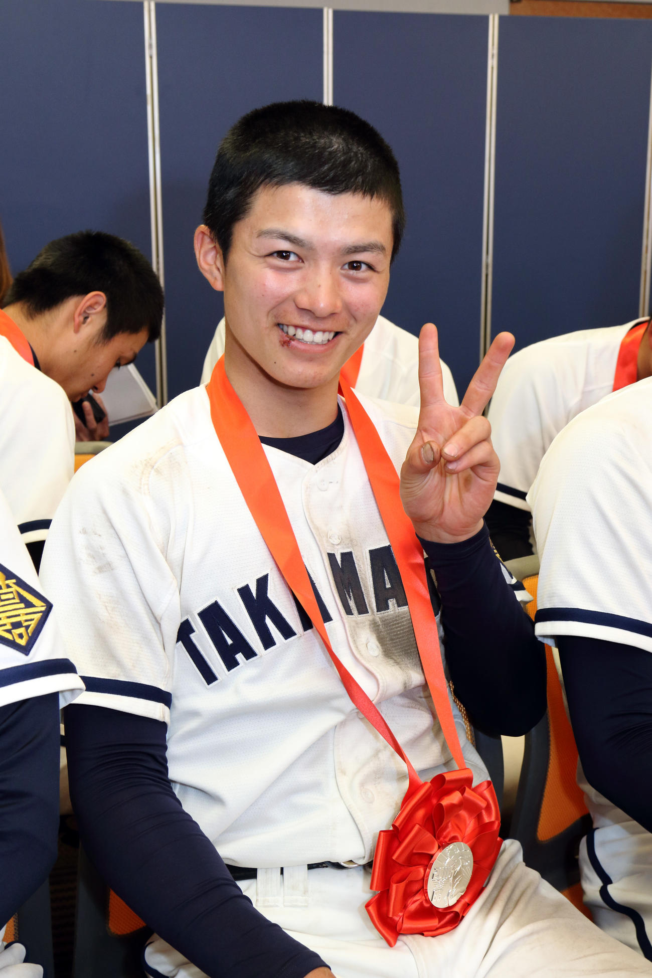 高松商時代の兄・米麦圭造さん（2016年3月撮影）