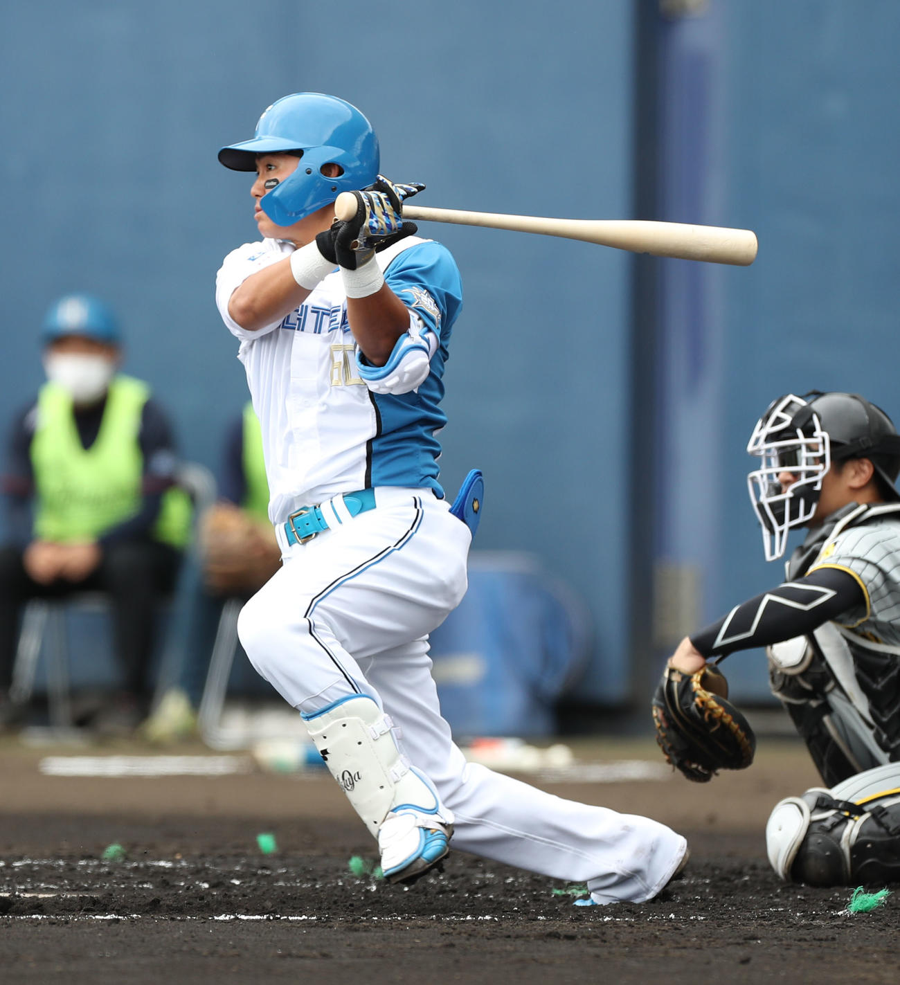 日本ハム郡拓也（2023年2月24日撮影）