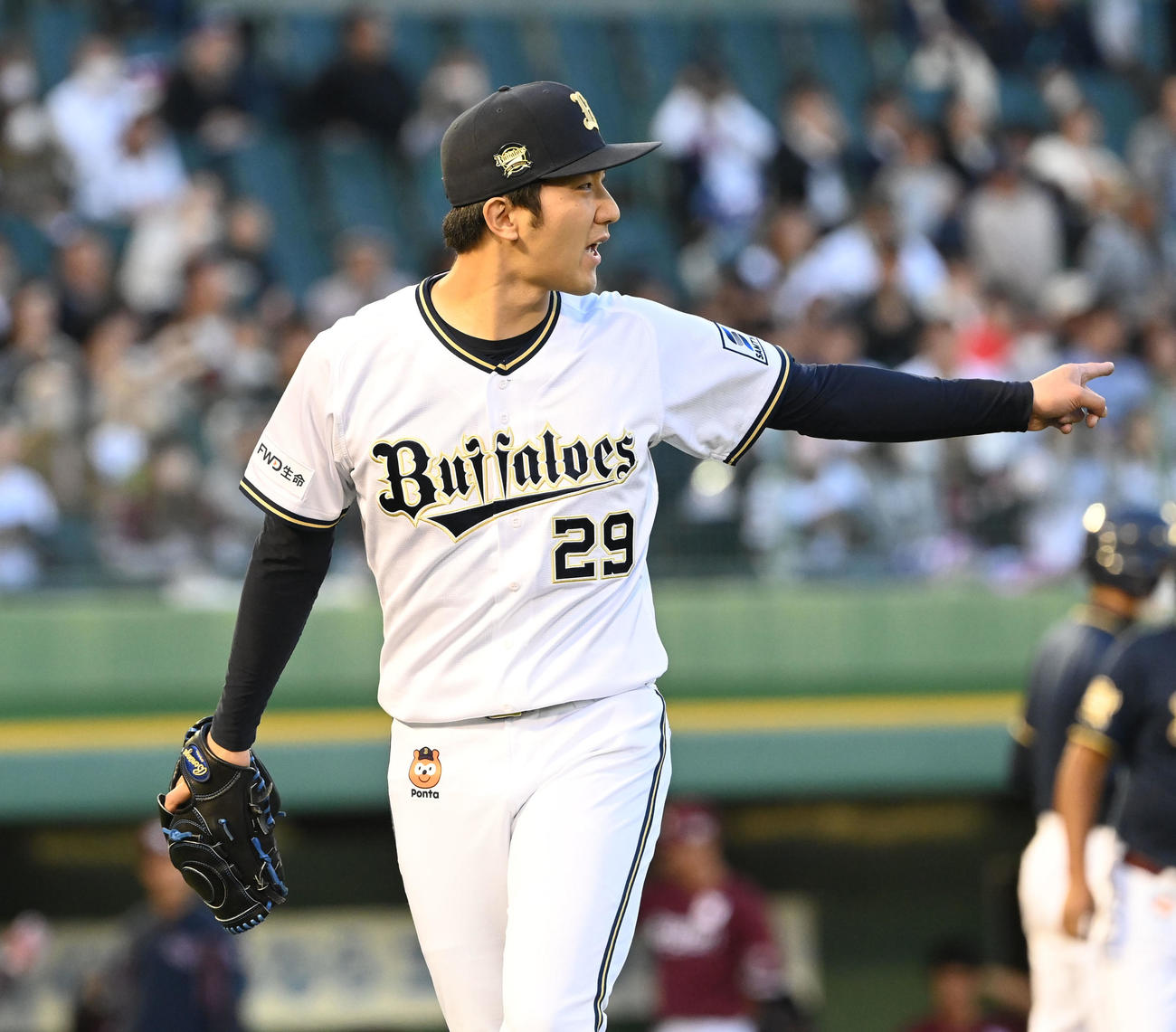 オリックス田嶋大樹（2023年5月24日撮影）