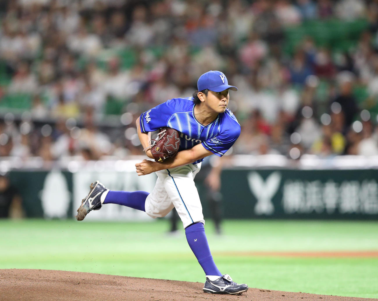 ソフトバンク対DeNA　先発・今永（撮影・梅根麻紀）