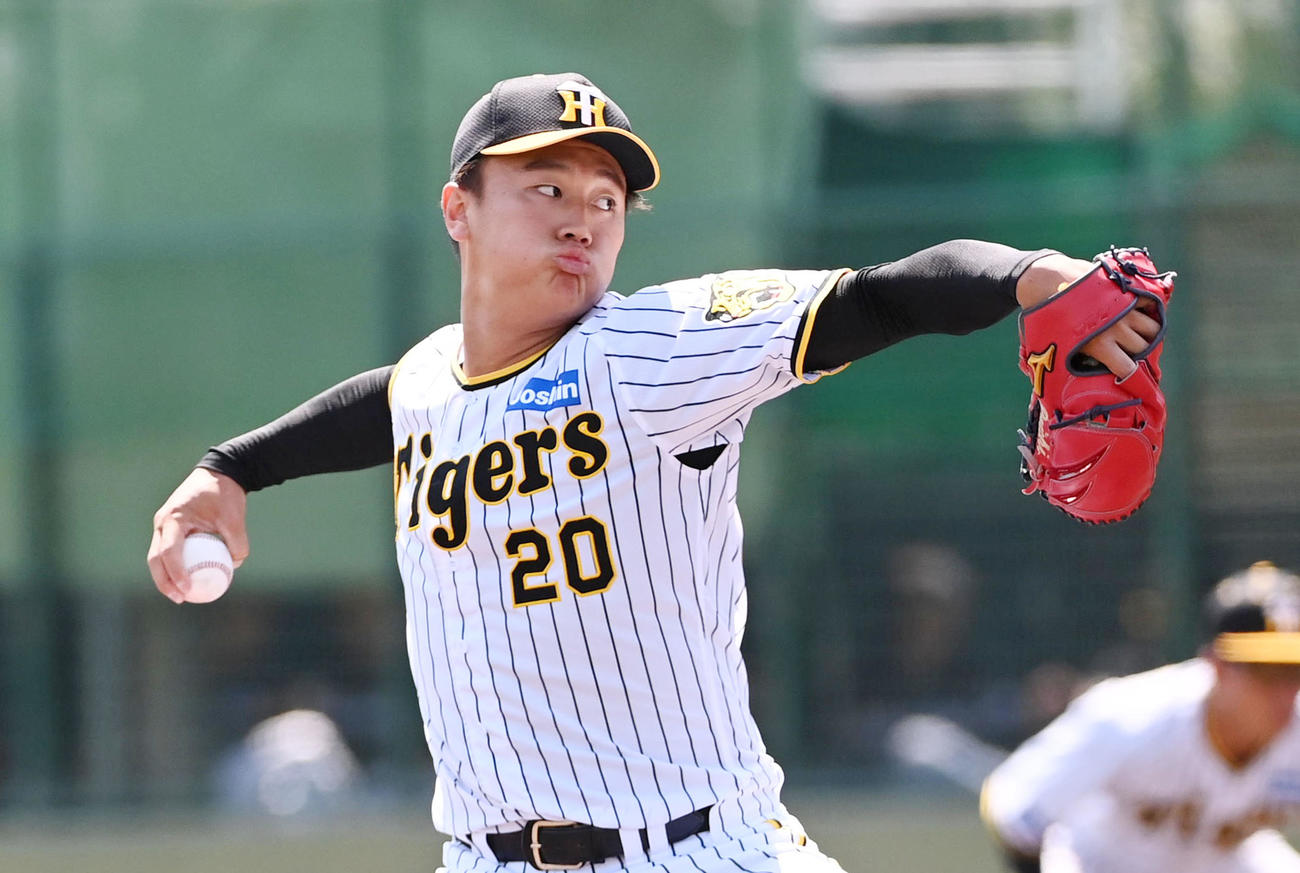 阪神森木大智（2023年5月撮影）