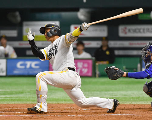 ソフトバンク】野村勇が今季初打席で初安打「今からでも全然、巻き返し