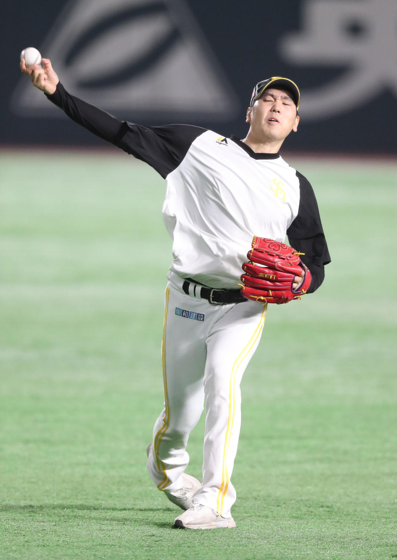 ソフトバンク石川柊太（2023年6月5日撮影）