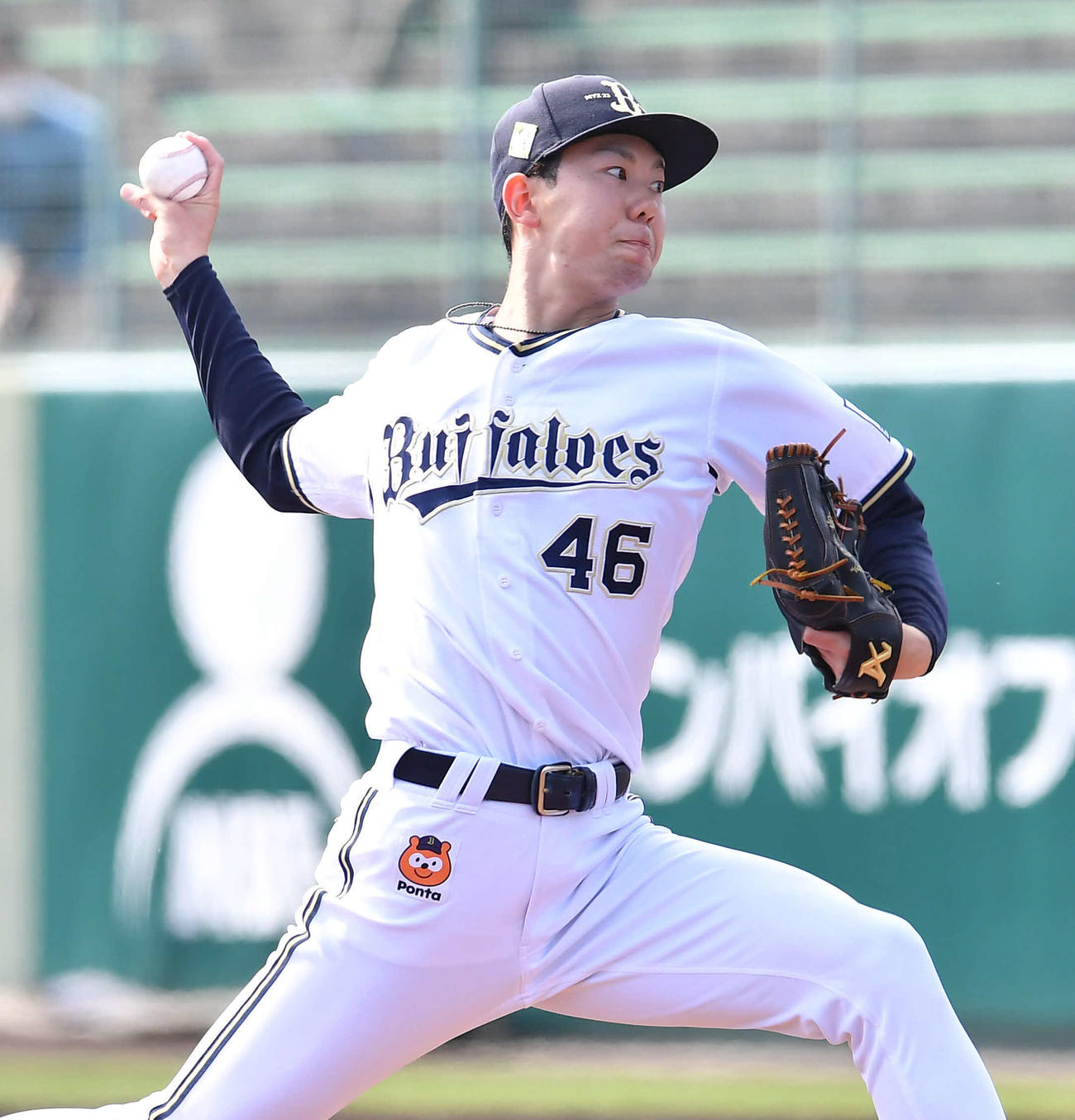 オリックス本田仁海（2023年2月22日撮影）