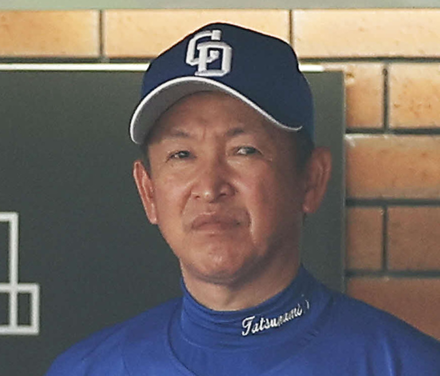 中日立浪監督（2023年6月10日撮影）