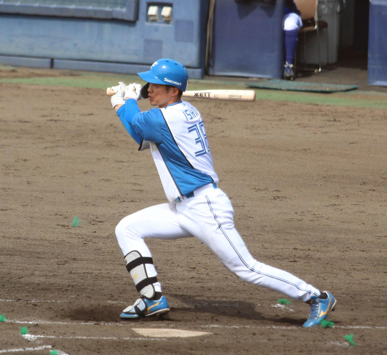 日本ハム石井一成（2023年5月9日撮影）