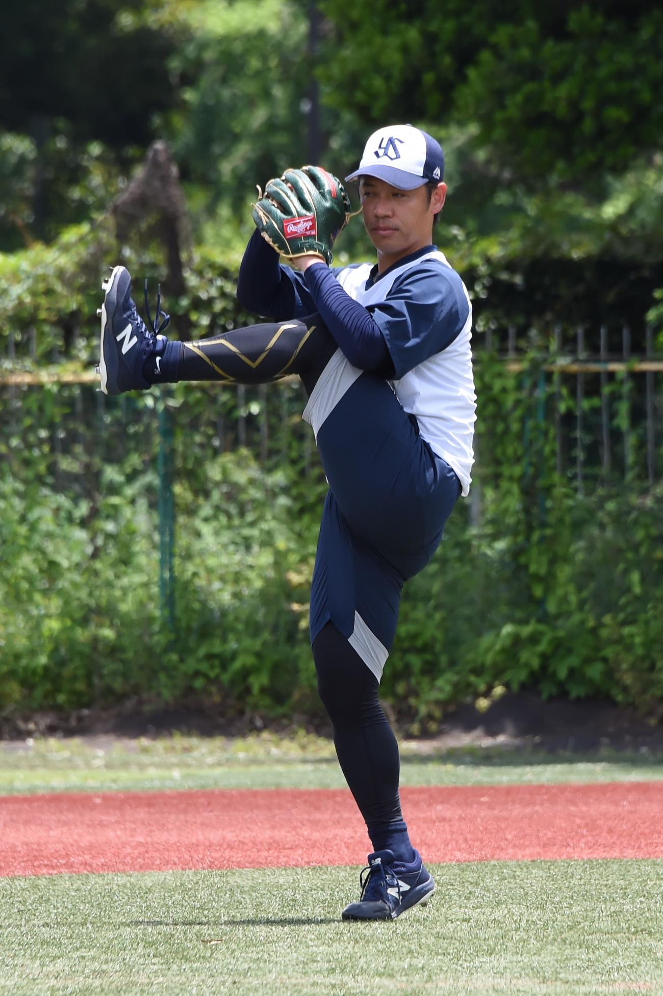 ヤクルト小川泰弘（2023年6月5日撮影）