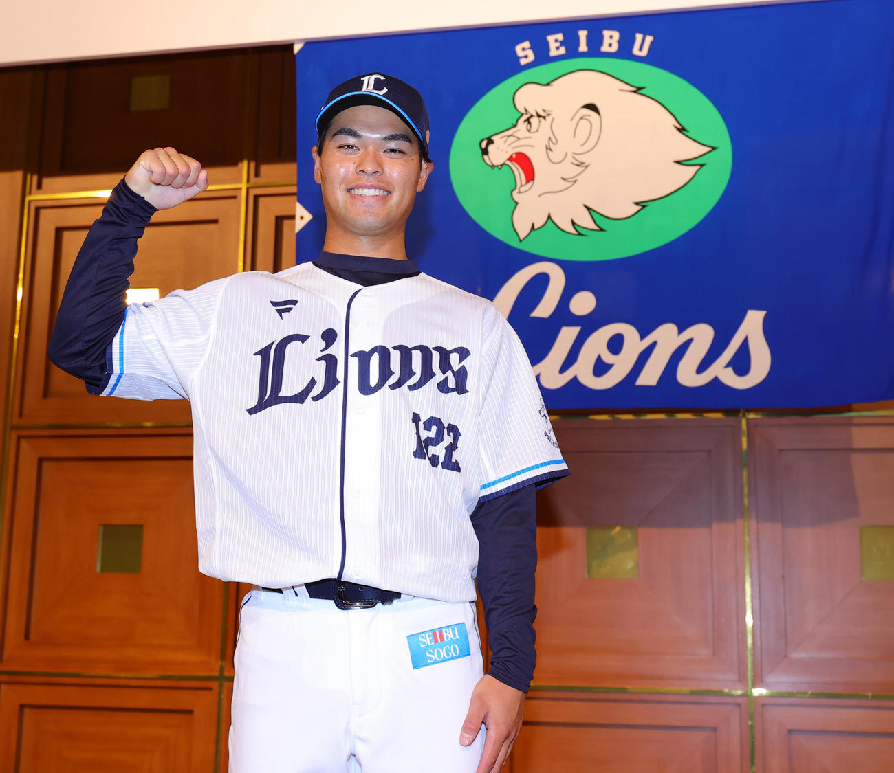 西武是沢涼輔（2022年12月6日撮影）