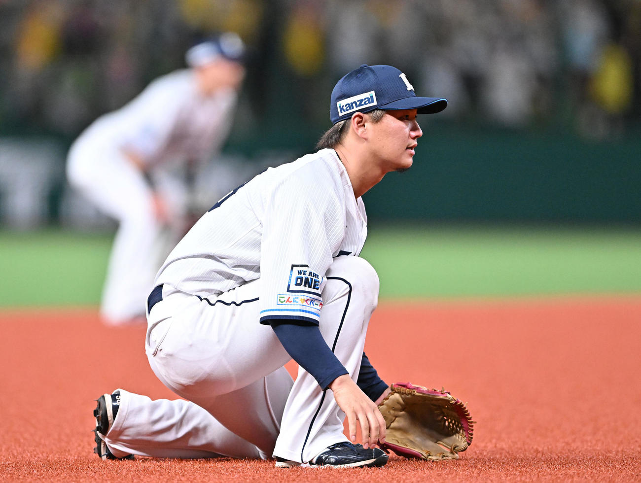 西武佐藤龍世（2023年6月1日撮影）　