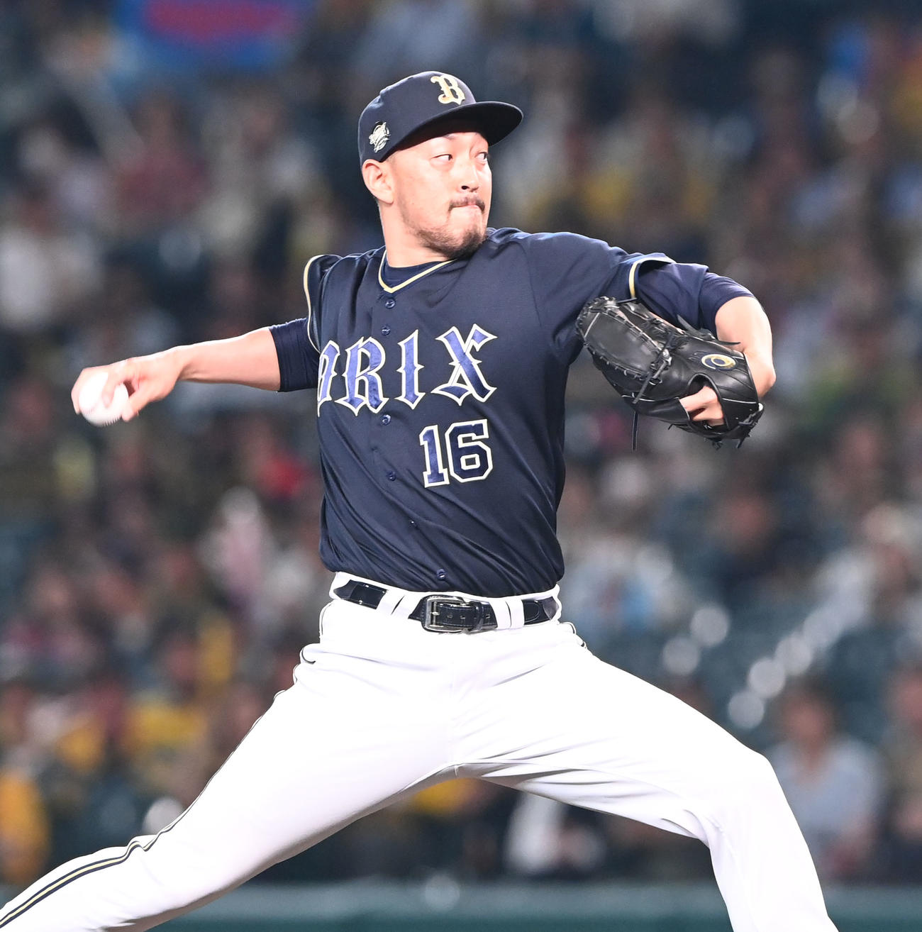 阪神対オリックス　9回を締めたオリックス平野佳（撮影・和賀正仁）
