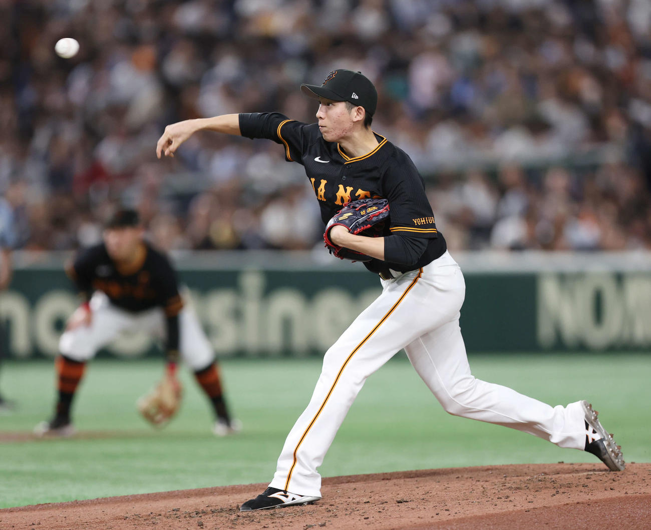 巨人戸郷翔征（2023年6月14日撮影）