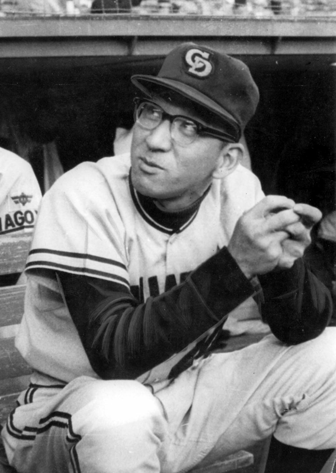 甲子園での中日時代の杉下さん