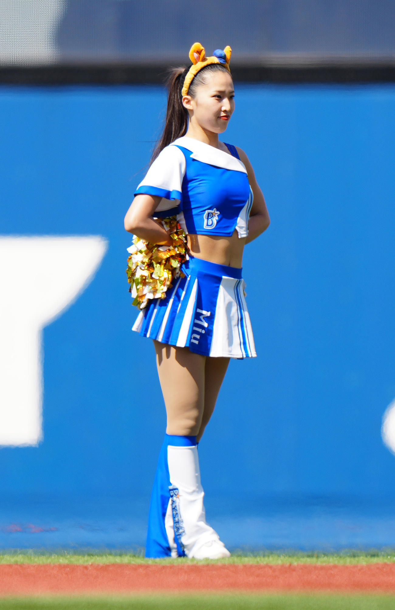 DeNAオフィシャルパフォーマンスチーム「diana（ディアーナ）」のMiu（2023年5月4日撮影）
