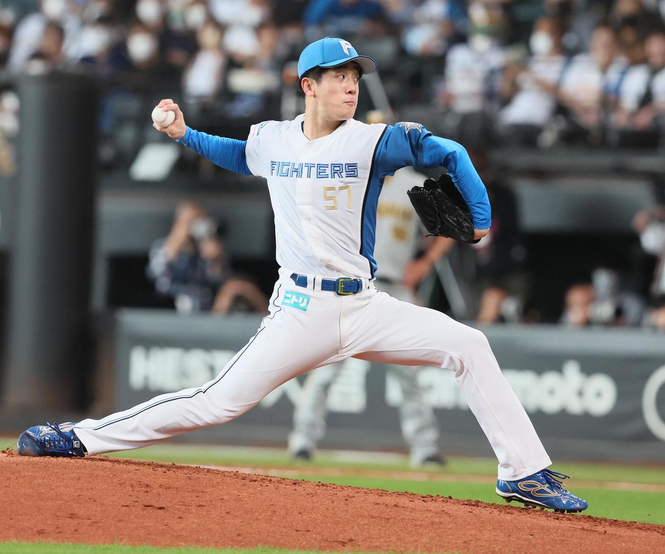 日本ハム北山亘基投手（2023年6月撮影）