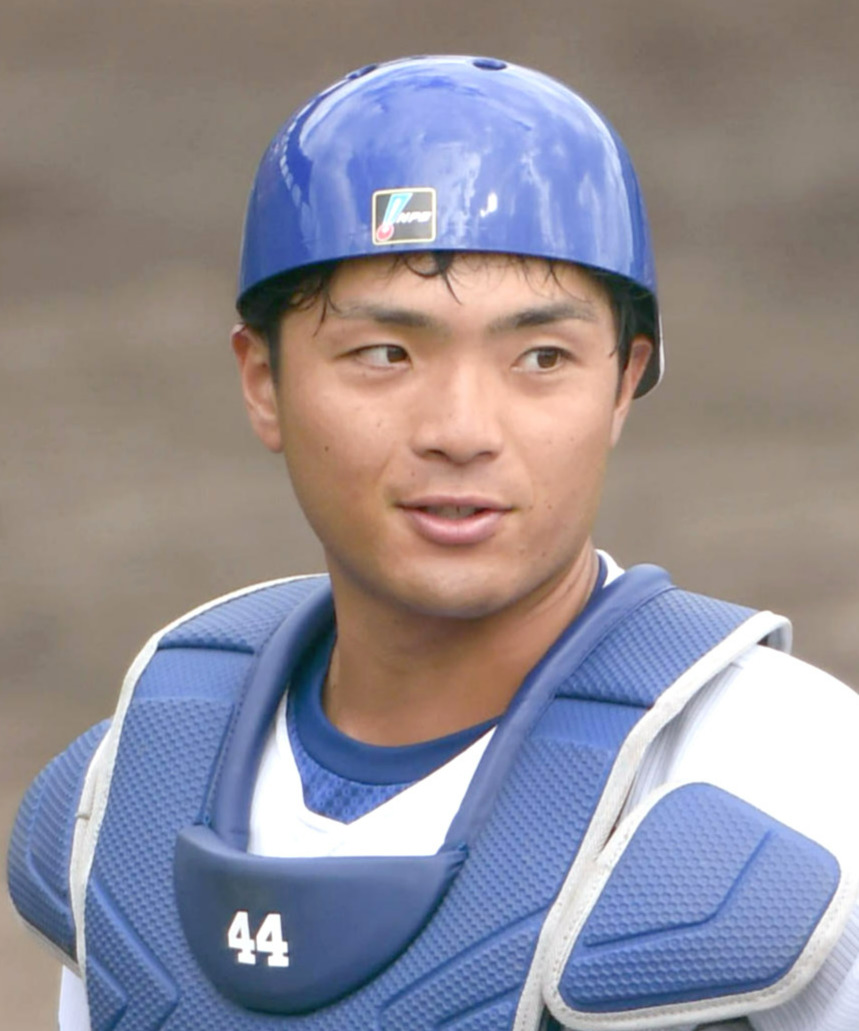 中日・郡司裕也（2021年2月9日撮影）