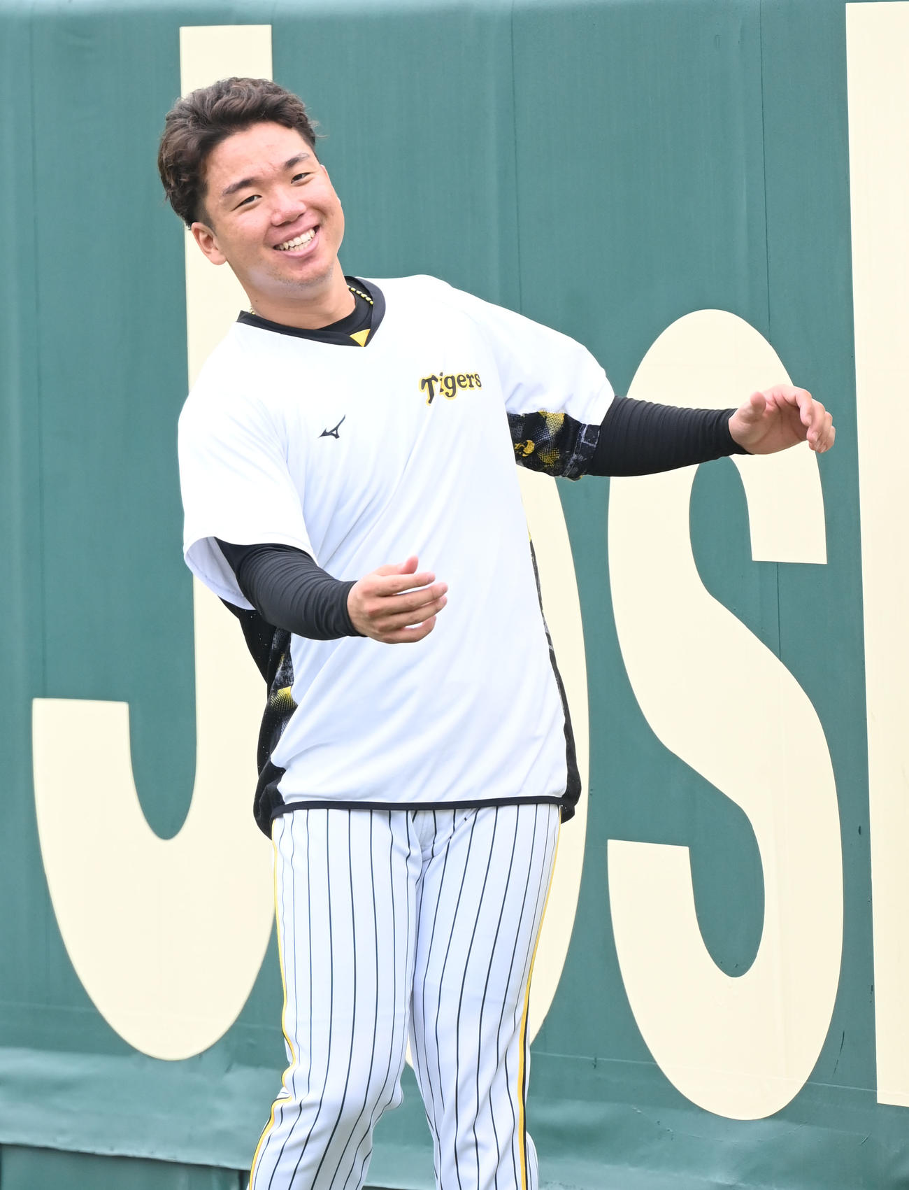 阪神村上頌樹（2023年6月12日撮影）