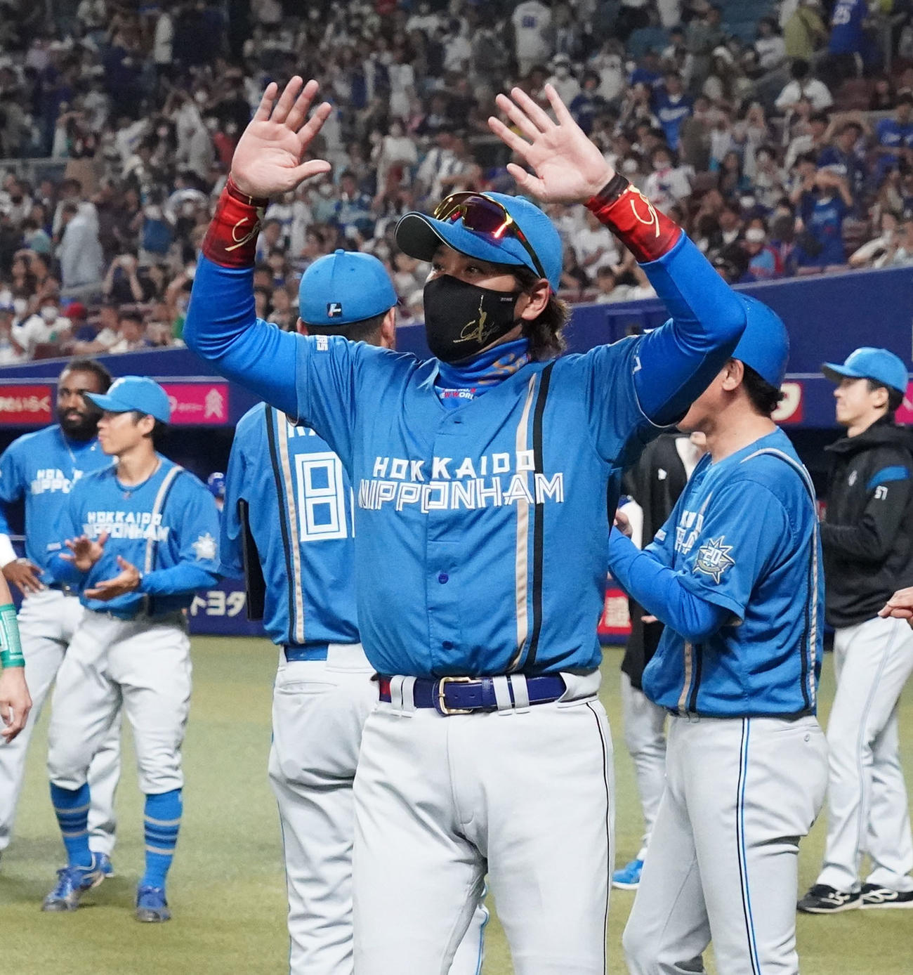 日本ハム新庄剛志監督（23年6月18日撮影）