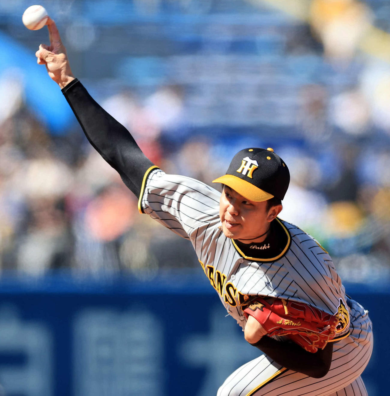 阪神才木浩人（23年3月19日撮影）