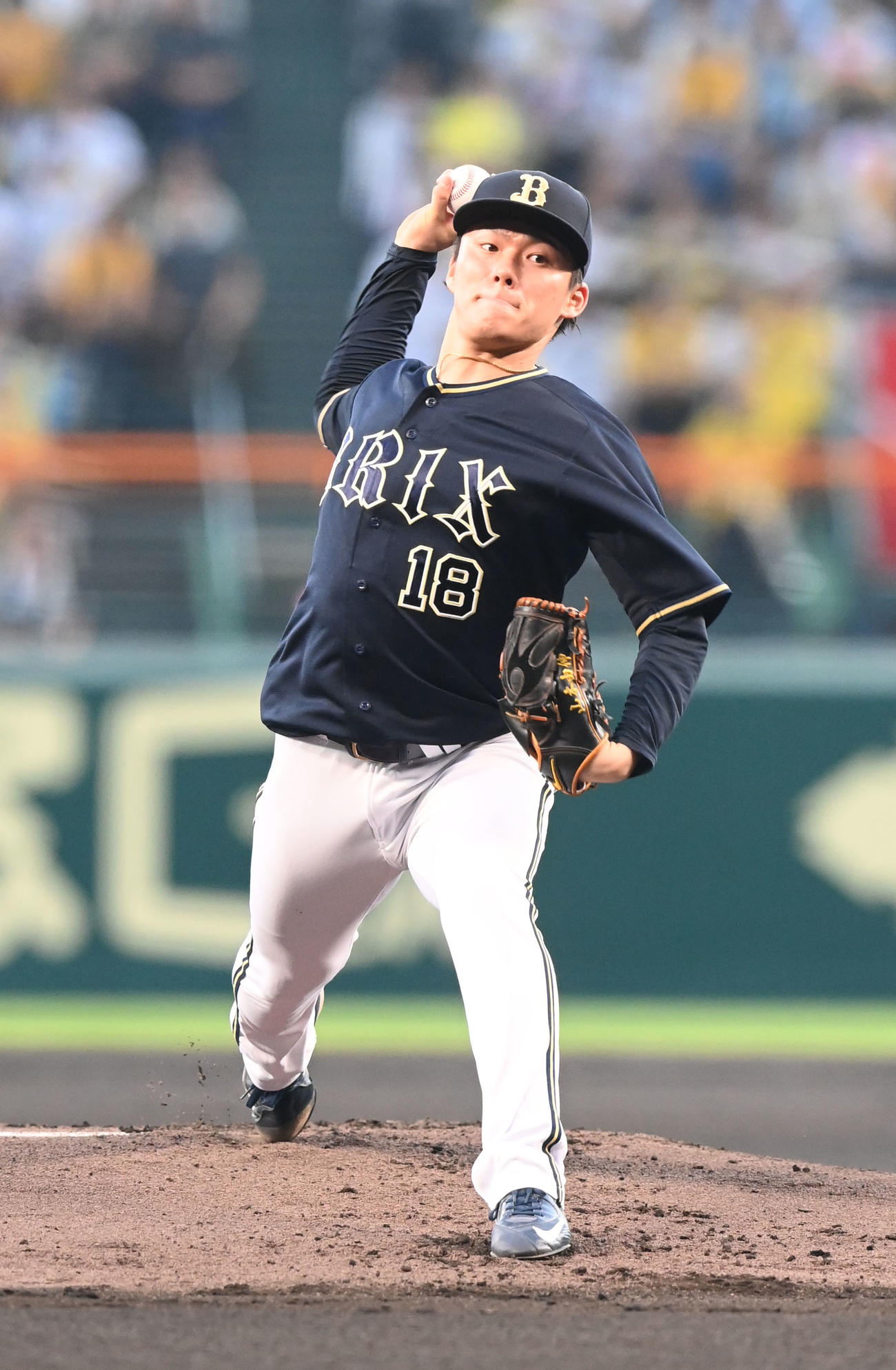 オリックス山本由伸（2023年6月13日撮影）