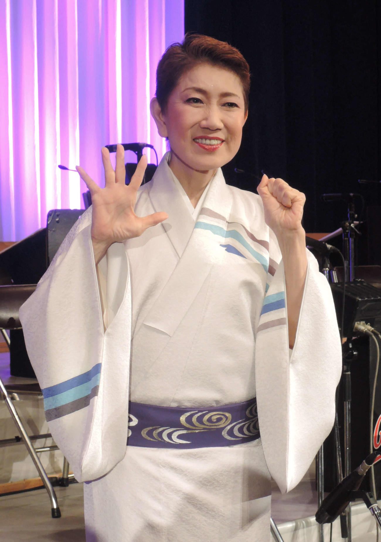 水前寺清子（2014年12月撮影）