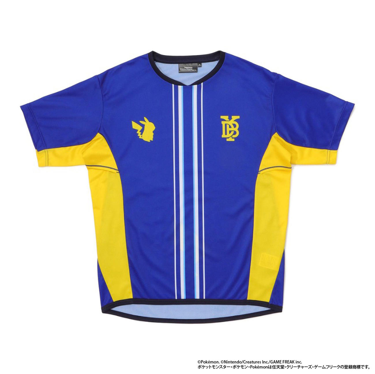 DeNA「ピカチュウプラクティスTシャツ」（球団提供）