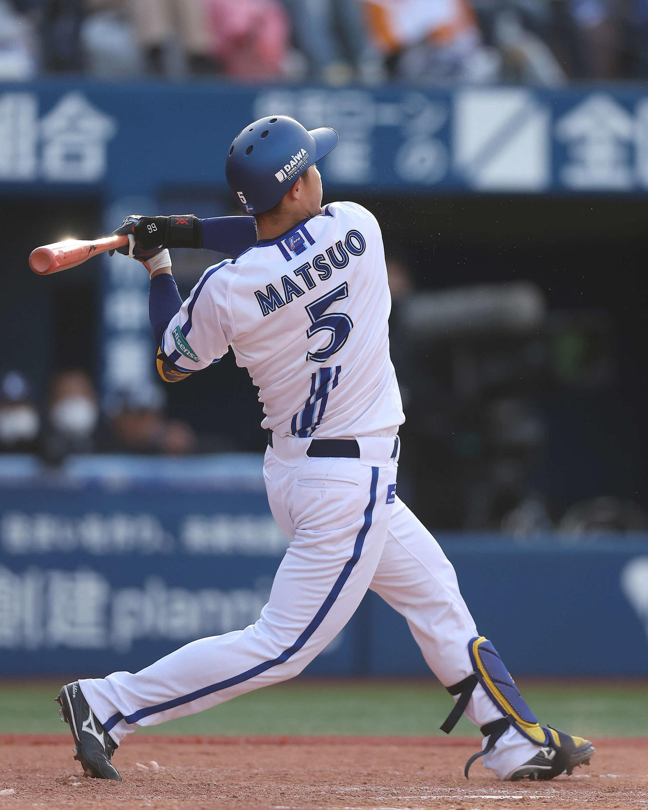 3月4日、西武とのオープン戦に出場したDeNA松尾