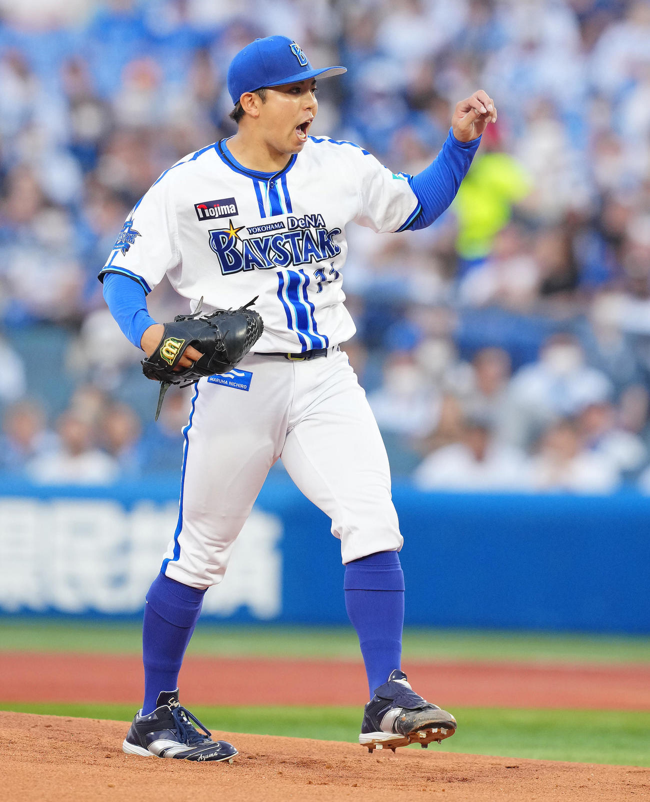 DeNA東克樹（2023年5月18日撮影）