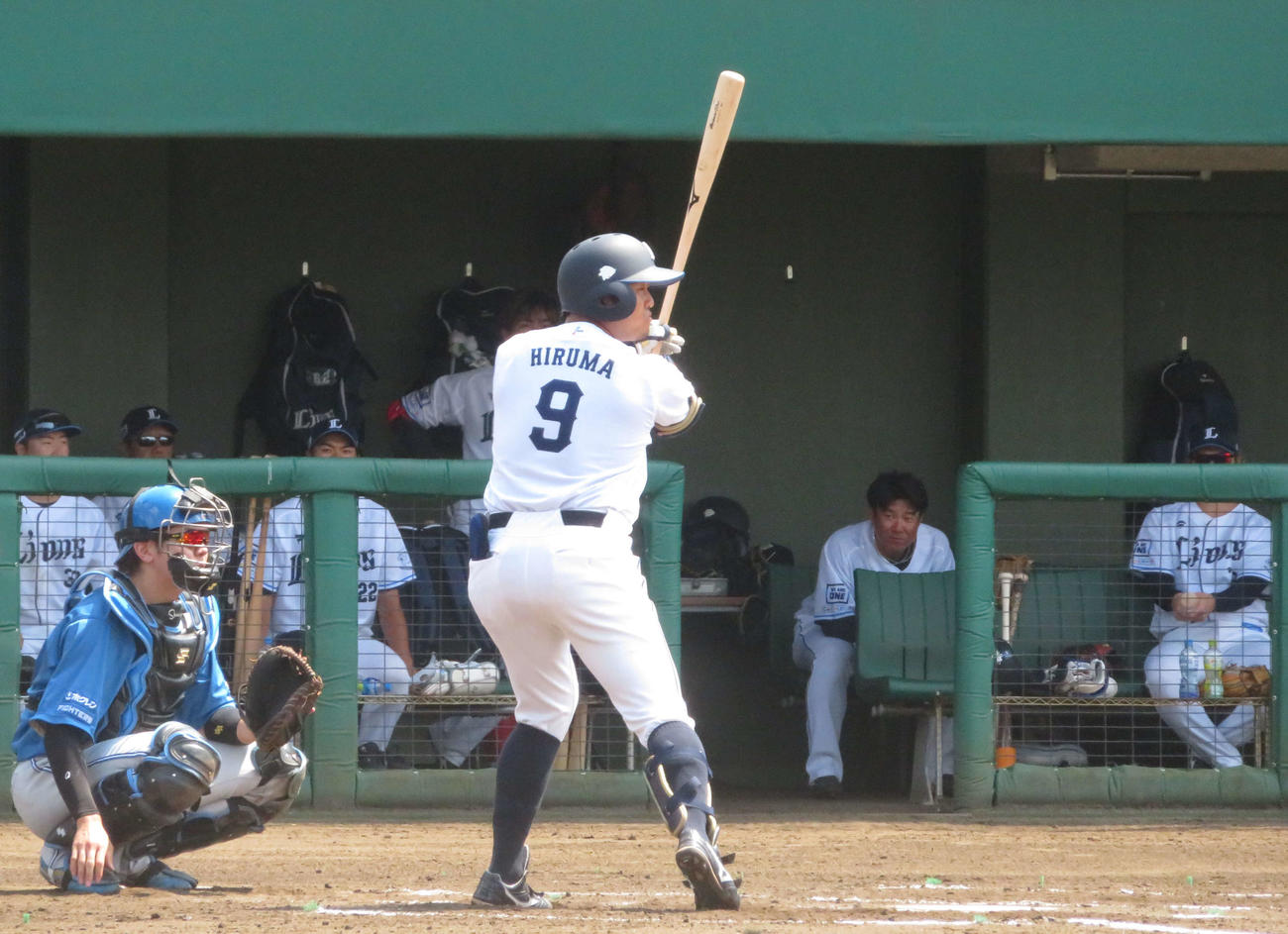 23日から1軍合流した西武蛭間（23年6月20日撮影）