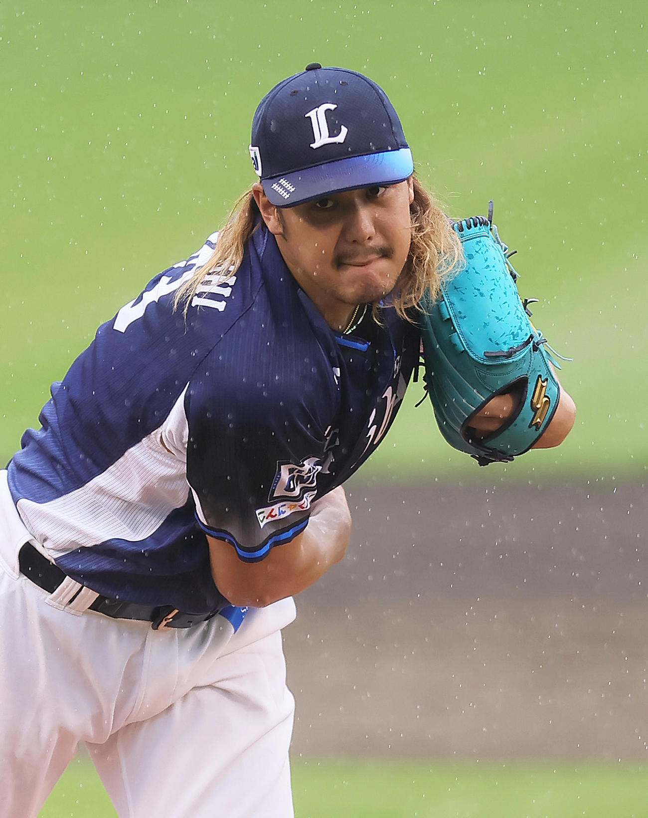 楽天対西武　西武先発の高橋（撮影・足立雅史）