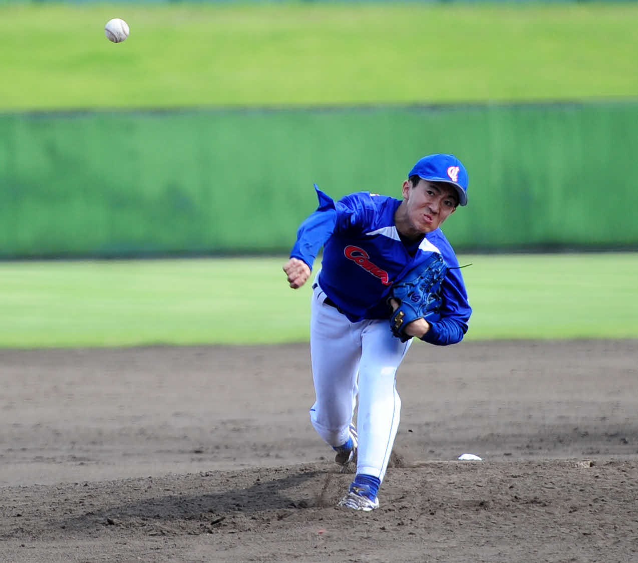 9回1失点で完投した新潟コンマーシャル倶楽部・五十嵐樹